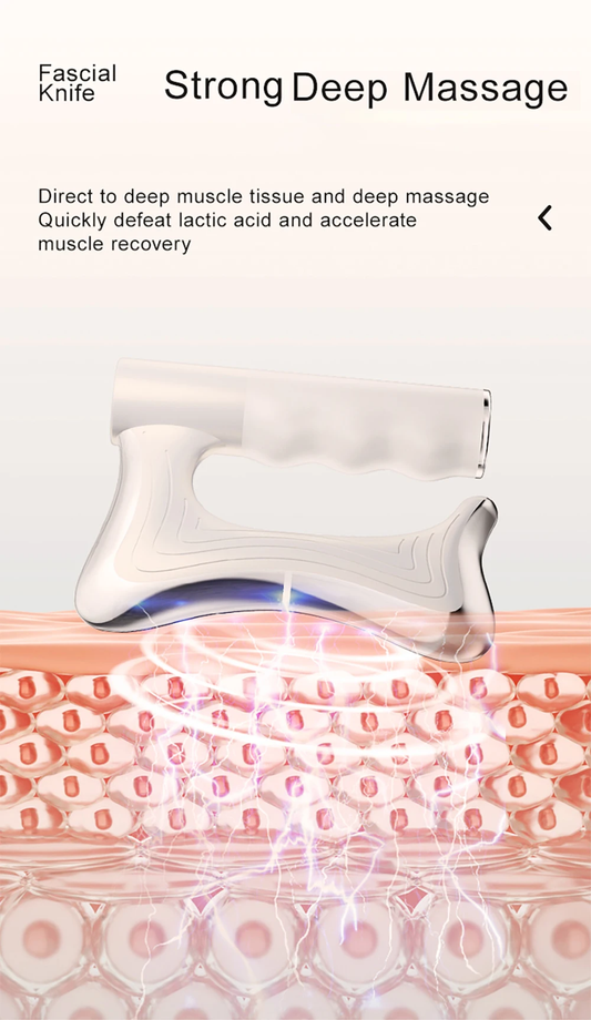 Electric Deep Tissue Massage Blade – Heated Fascia Relaxation Tool